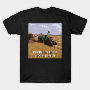 Farmer Hectar Harvest Time T-Shirt